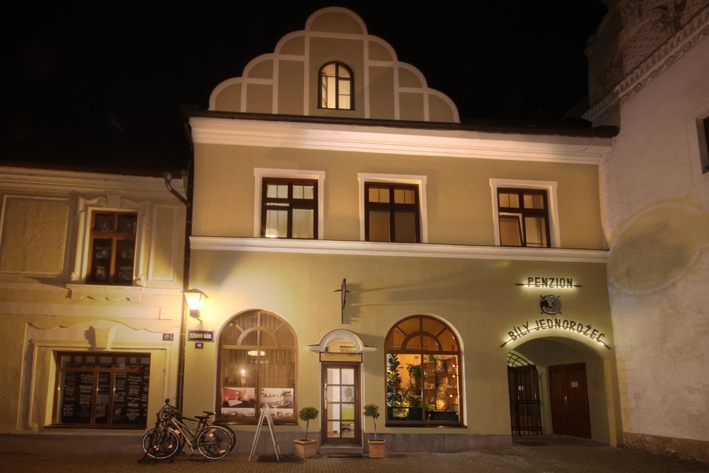 Hotel Bily Jednorozec Trebon Bagian luar foto